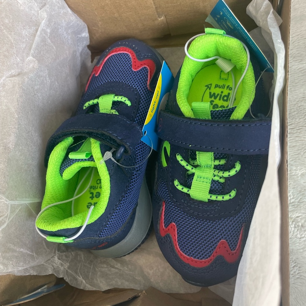 Stride Rite 360 Igor navy neon 5M I’m 4 EUR  21 CN 130